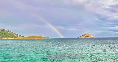 Rainbow in Porto Rafti 