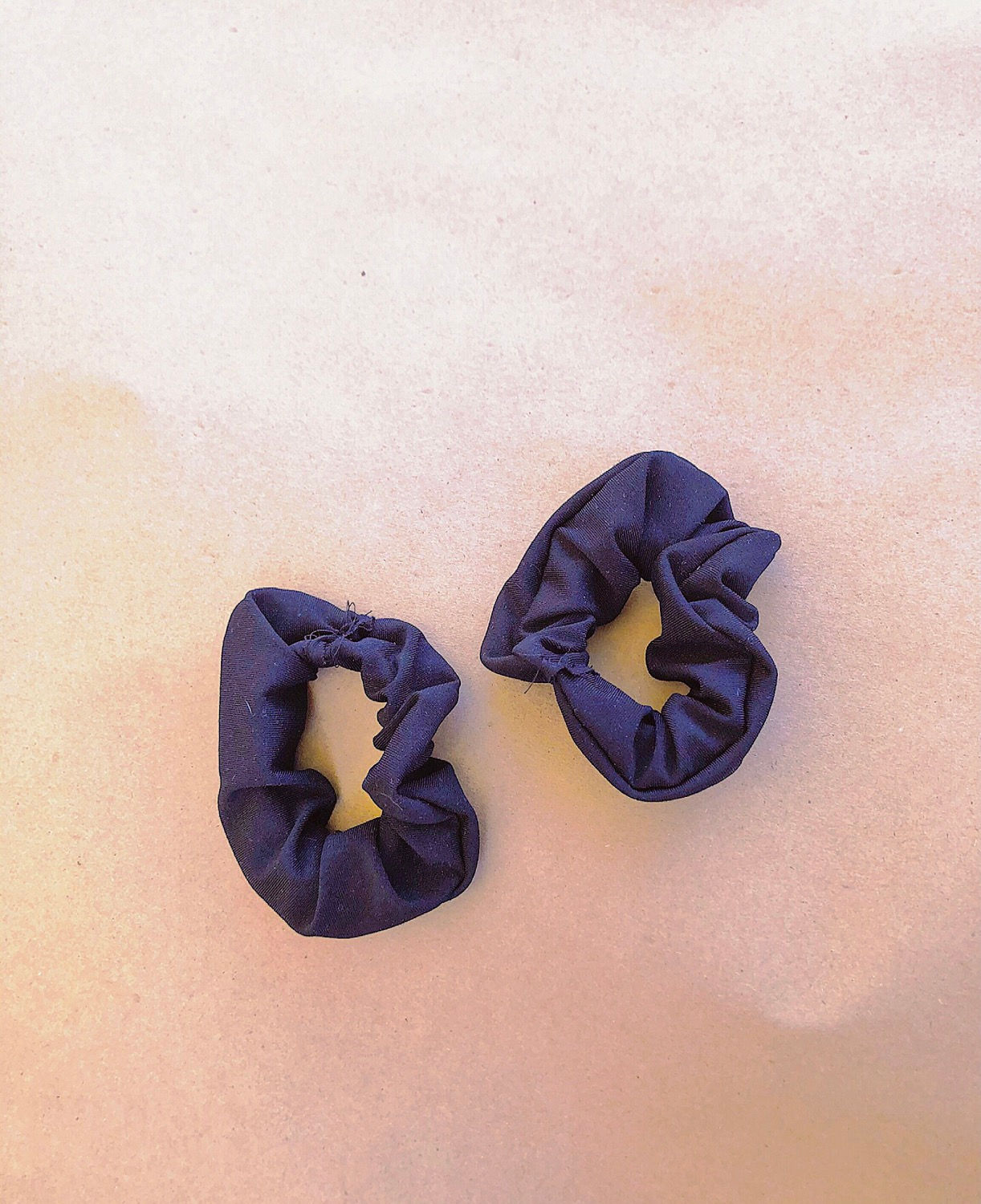 Thick band scrunchie