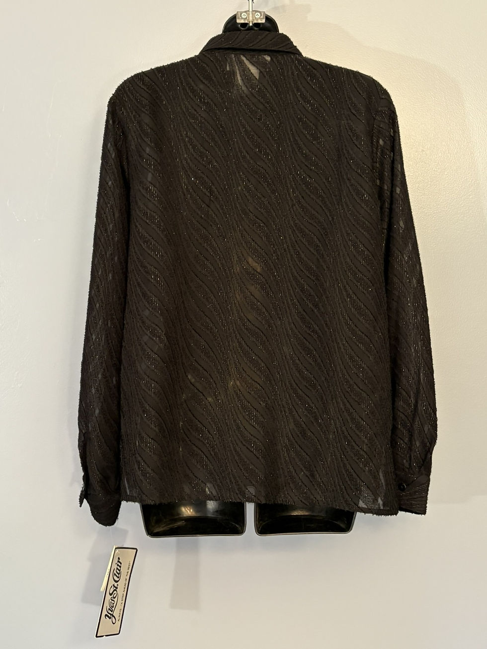 Thumbnail: Yves St. Clair Textured Shirt – Vintage Korea Button-Up Blouse