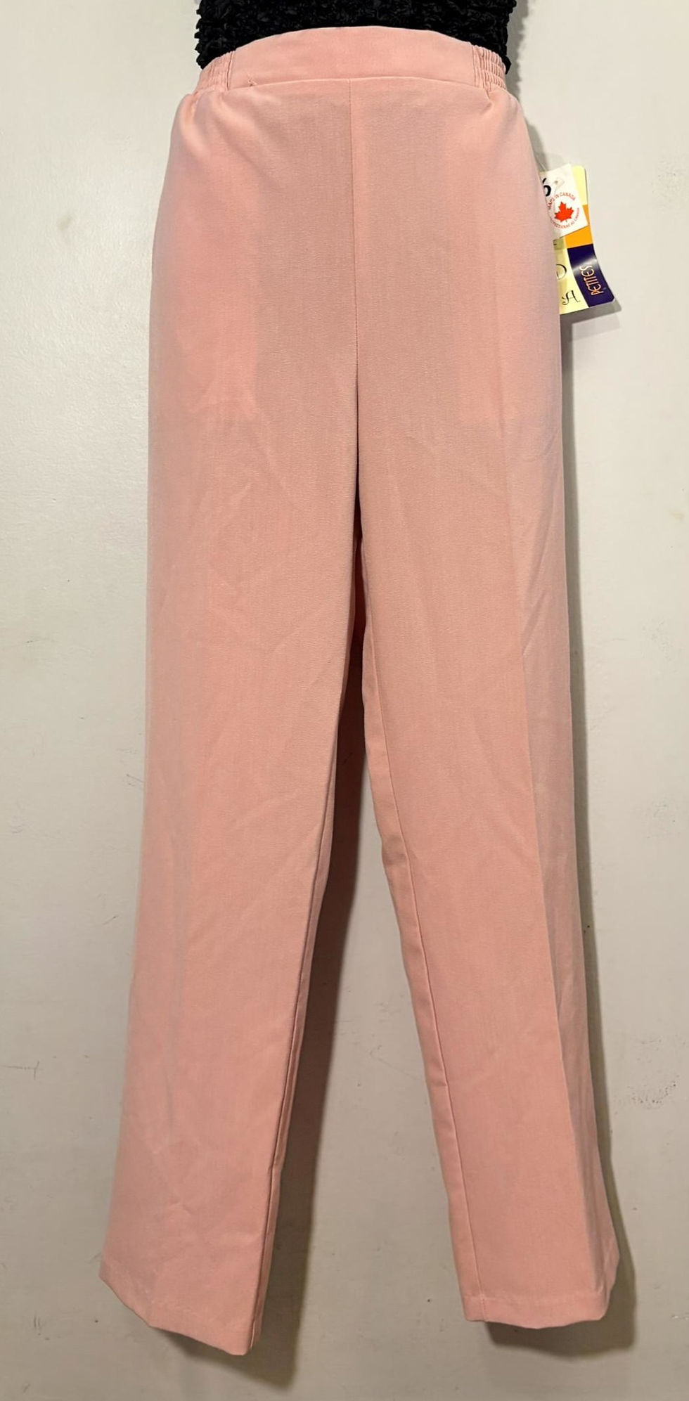 Thumbnail: Vida Petites blush pink pants size 6, soft rayon blend, rescued boutique stock