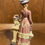 Thumbnail: Victorian Lady Figurine with Umbrella and Dog | Shabby Chic Resin Home Decor