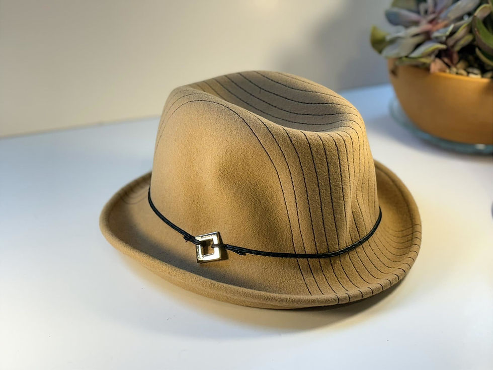 Thumbnail: Picabo Wool Fedora | 10.5" Brim | 100% Wool | Vintage Boutique Hat