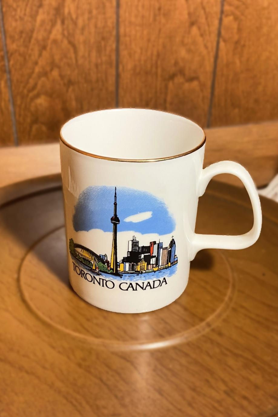 Thumbnail: Vintage Toronto Canada Souvenir Mug – CN Tower Skyline Design