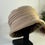 Thumbnail: Beige Fleece Cloche Hat – Soft Folded Design by F.L.A.G. Accessories