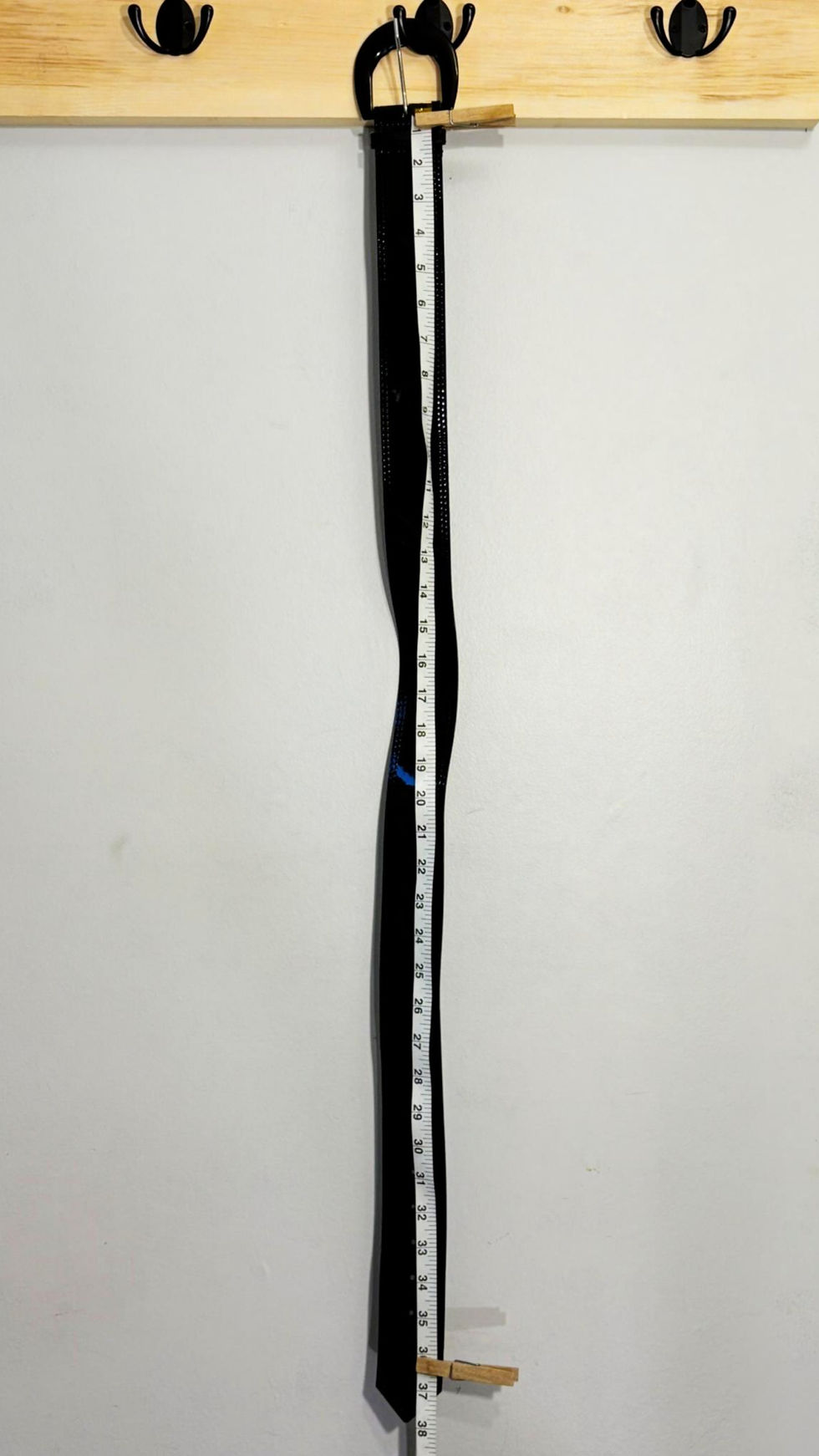 Thumbnail: Black Glossy Vinyl Belt – 33" | Wide Statement Belt | Boutique Fashion Accessory