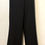 Thumbnail: Tribal black straight-leg pants size 8, rayon blend, rescued boutique stock