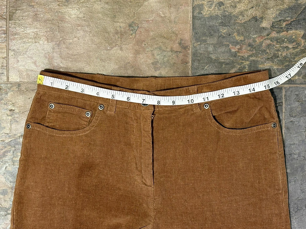 Thumbnail: Lana Sport cotton blend pants sizes 6, 8 & 10, brown tones, rescued boutique