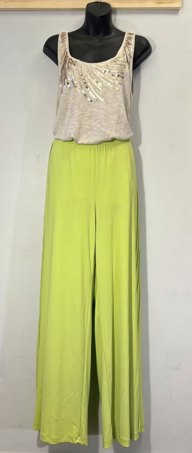 Thumbnail: Green Stretch Pants | Picadilly Boutique | Canadian Fashion | Size L