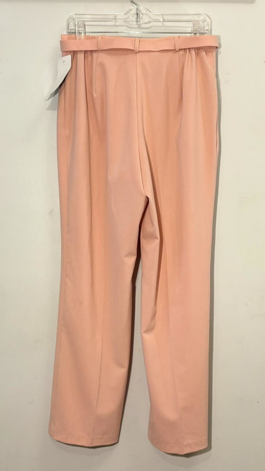 Thumbnail: Jahhan soft pink dress pants size 12, tailored rayon blend, rescued boutique