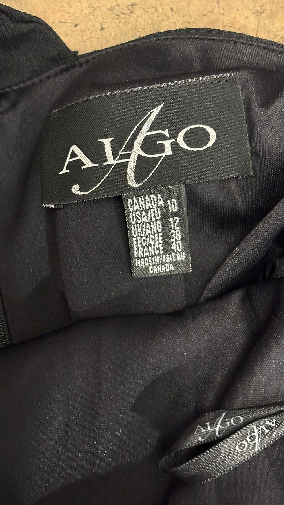Thumbnail: Algo Classic Shift Dress | 100% Polyester | Size 10 | Boutique Find