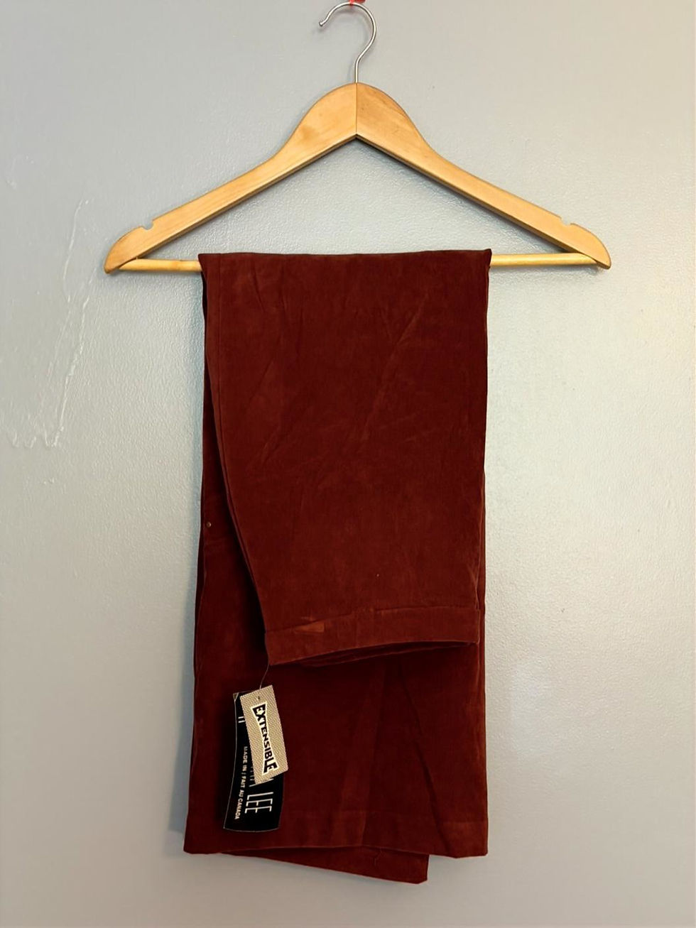 Thumbnail: Lana Lee Faux-Suede Brown Skirt – Lined Vintage Chic Poly Spandex Blend