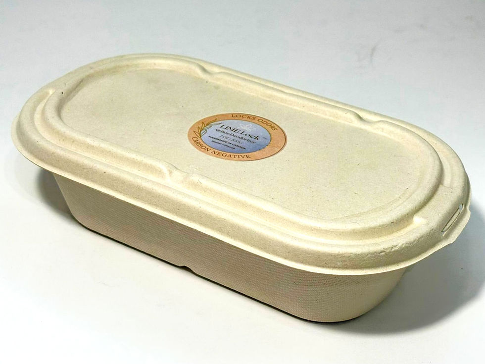 Thumbnail: LIME Lock AirBox™ | Natural Bathroom Odor Absorber | Smoke Room Deodorizer Box