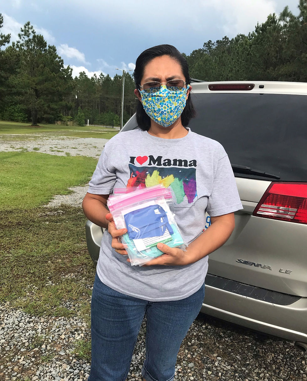 Irma & her masks