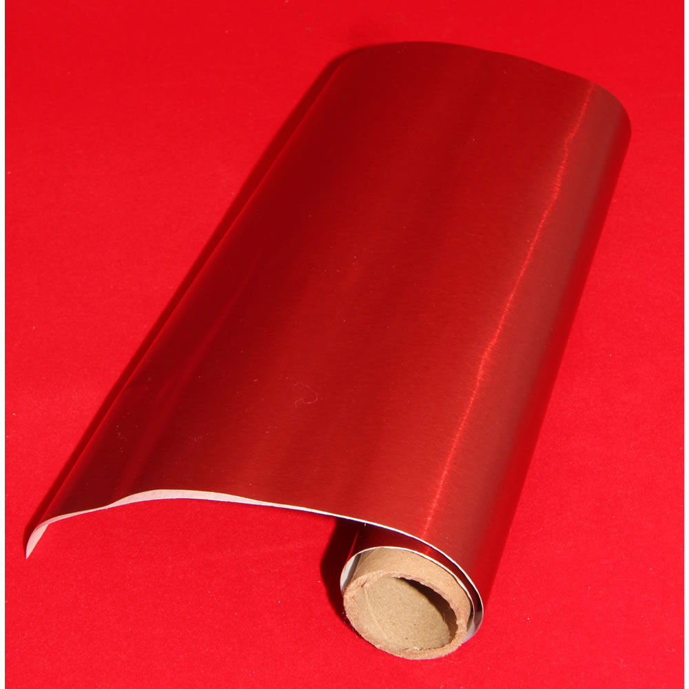 Rollo de aluminio - rojo