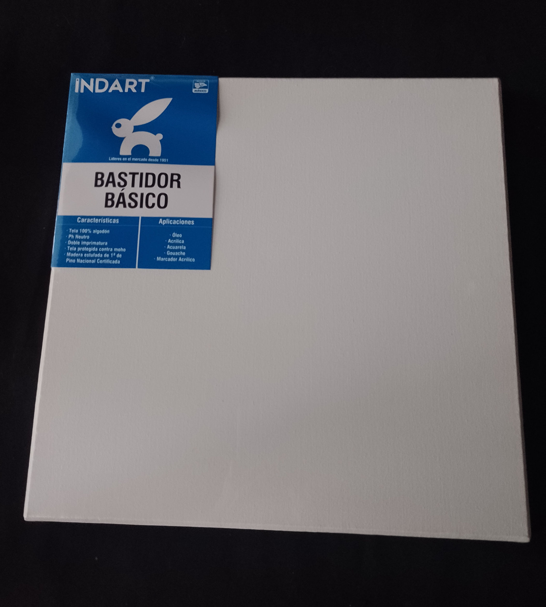 Bastidor Indart Básico - 40 x 40 cm