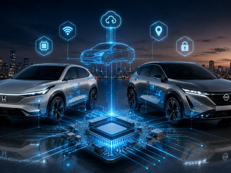 Honda e Nissan vão desenvolver juntas o “cérebro digital” dos carros do futuro