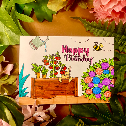Happy Birthday - Gardening | Cerulean Card Art