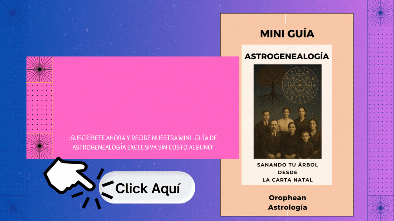 Banner con la nueva guía de astrogenealogía Orophean