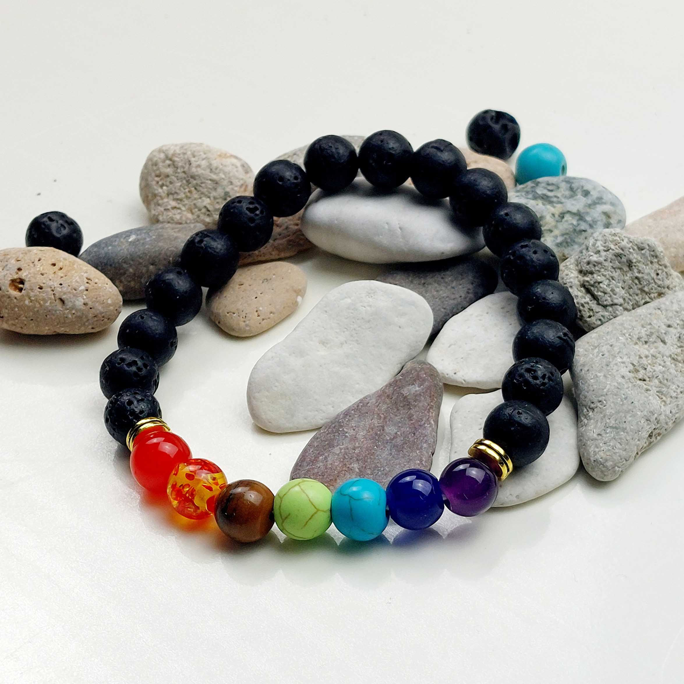 Chakra-Armband Power – Die Energie der sieben Chakren