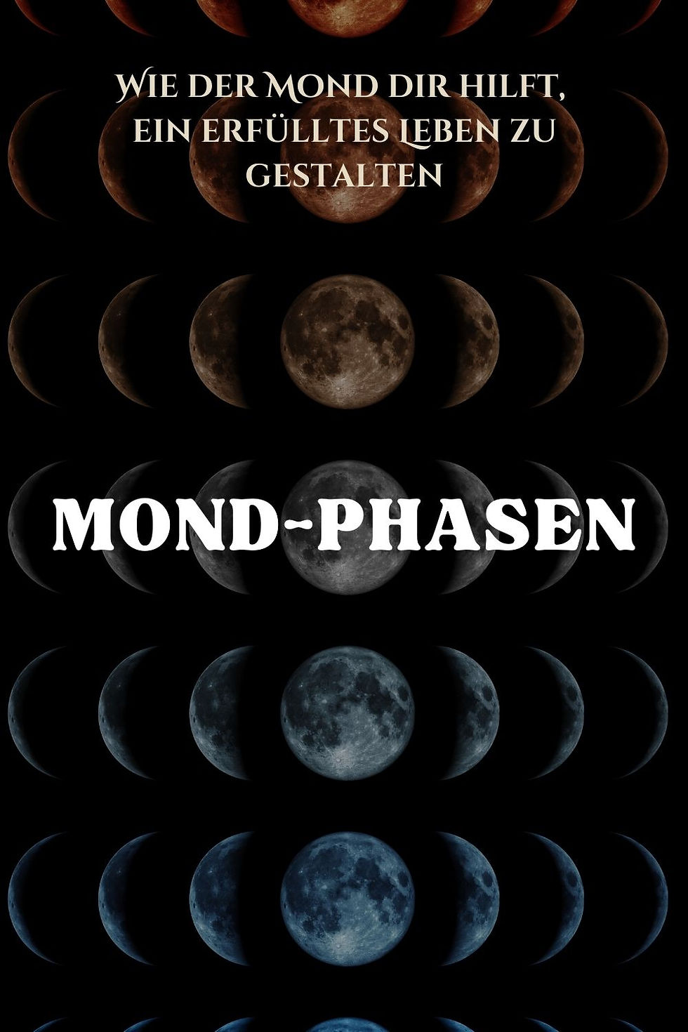 Die Mondphasen - Wie der Mond dir hilft, ein erfülltes Leben zu gestalten