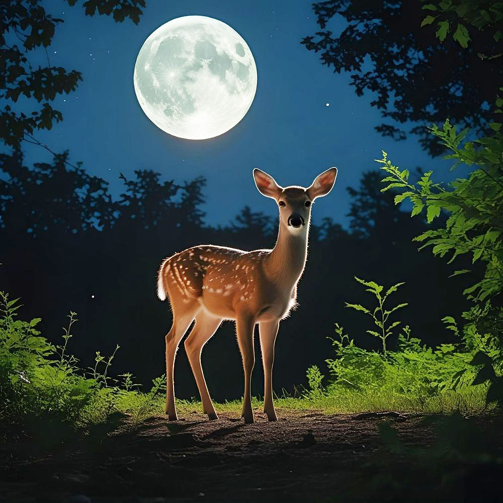 Bockmond Vollmond Juli