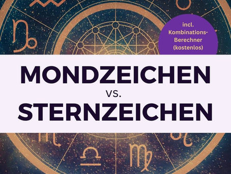 Mondzeichen vs. Sternzeichen: Was ist der Unterschied und warum brauchst du beide