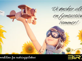 Vi ønsker alle kunder og samarbeidspartnere en riktig god sommer!