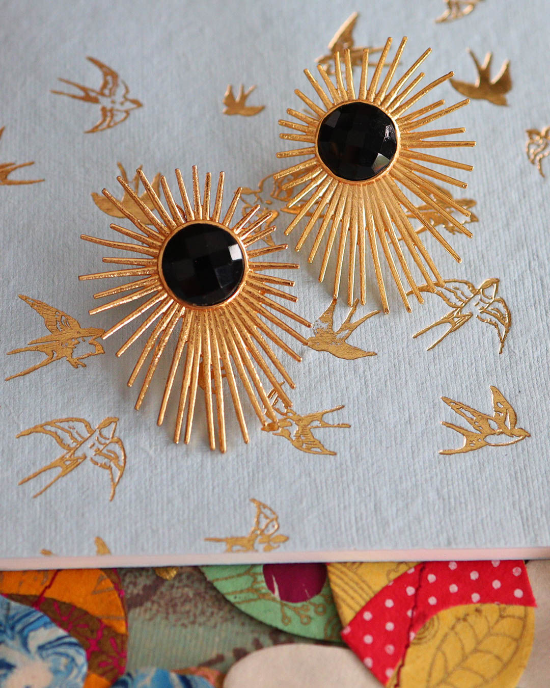 Aretes Hanoi negros
