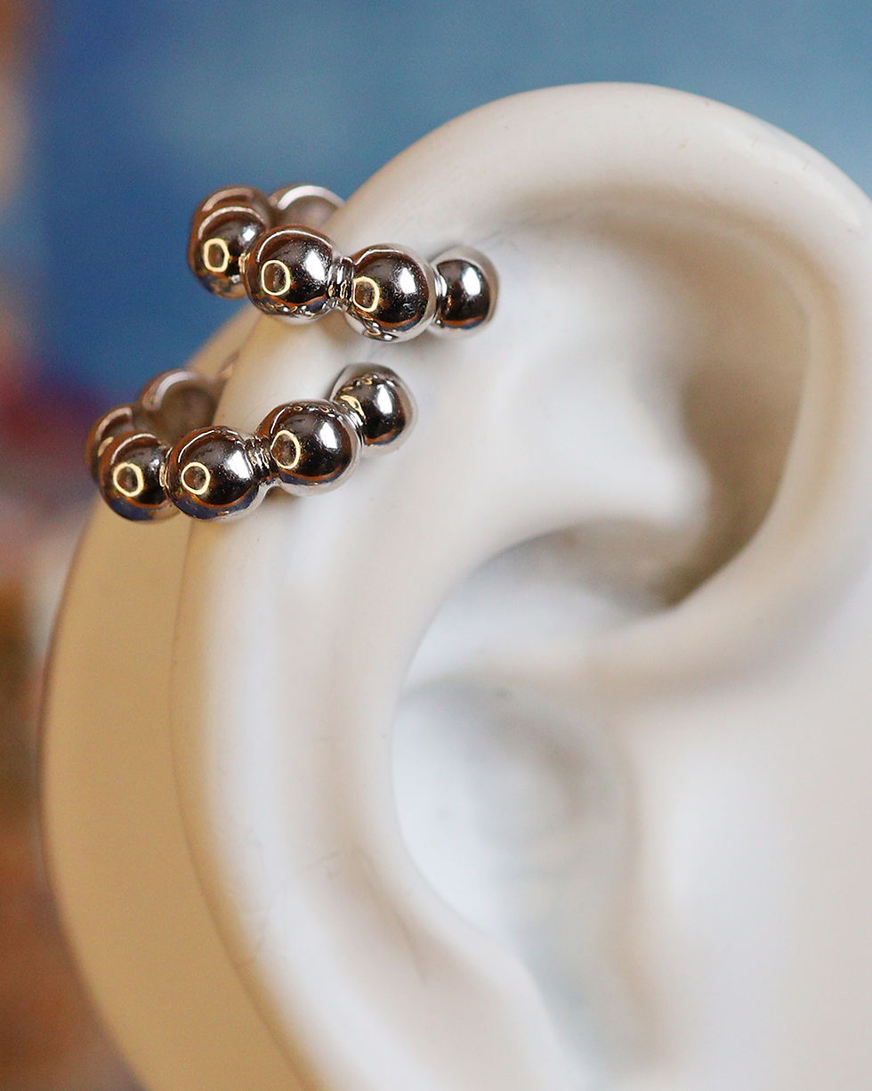 Miniatura: Ear cuffs plata esterlina