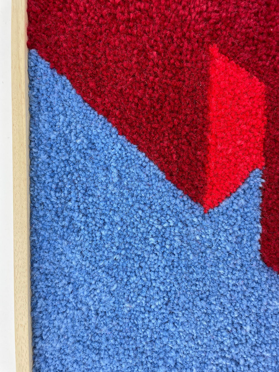 Thumbnail: MY BLUE FLOOR  - 33x43cm