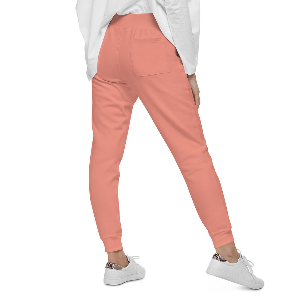 Thumbnail: Pluma Studio Films | Unisex fleece sweatpants | Black Logo