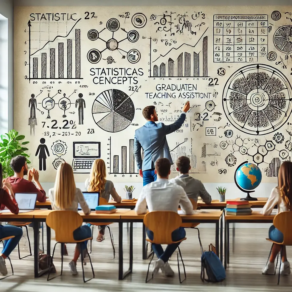 DALL·E 2025-03-15 03.10.58 - A visually engaging university lecture setting where a gradua