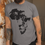 Thumbnail: African Lion Face T-Shirt | Safari Culture | Africa Map | African Lion Safari