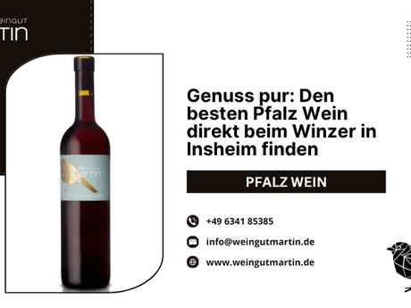 Genuss pur: Den besten Pfalz Wein direkt beim Winzer in Insheim finden.
