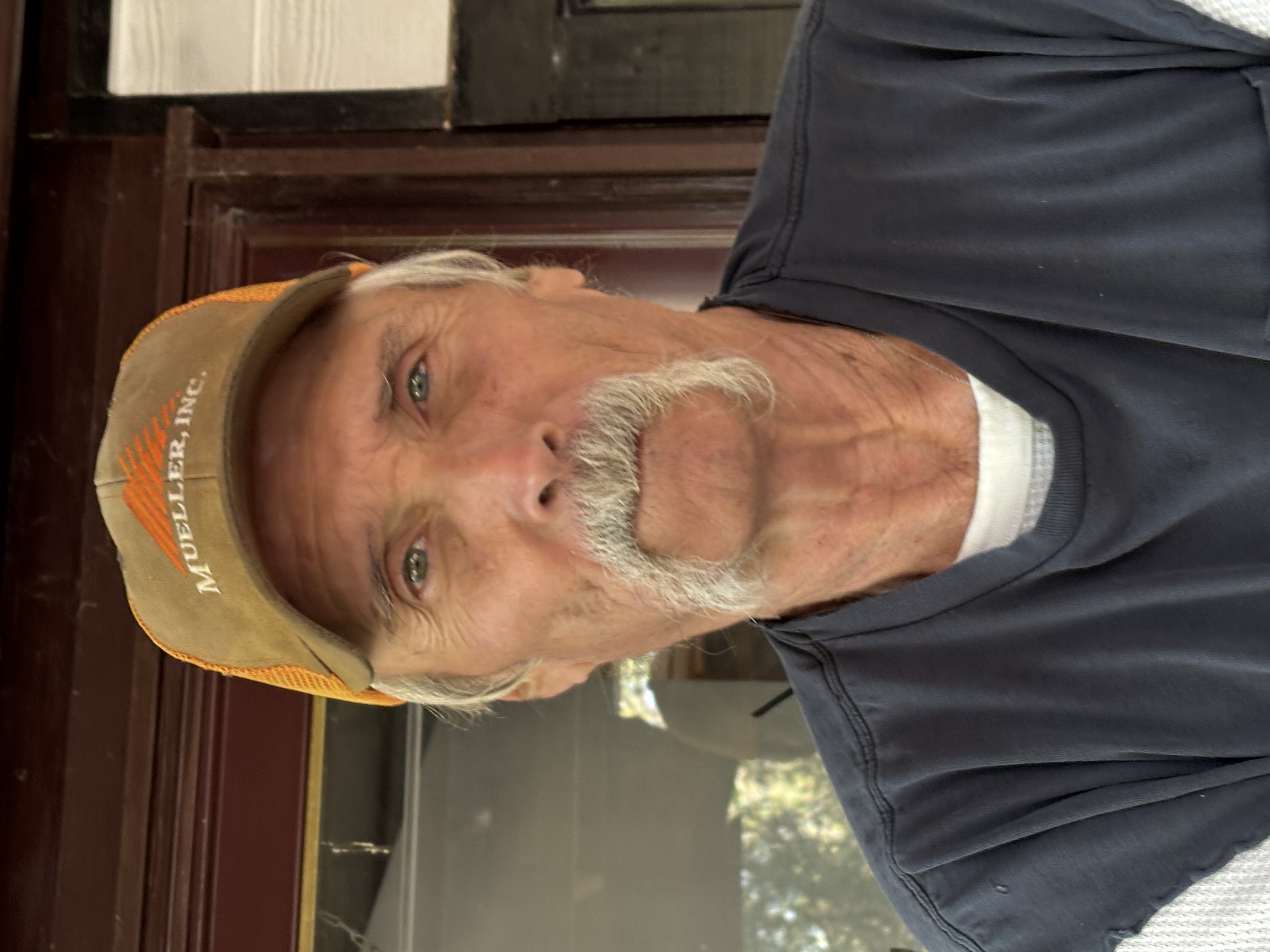 Rick wearing hat outdoors