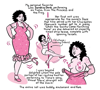 Picture out of Oh Joy Sex Toy which is a great sex positive illustrated erotic novel