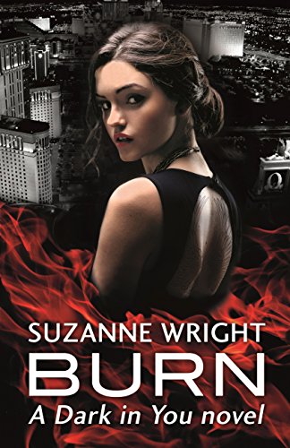 Book Cover showing a mysterious woman of Burn by Suzanne Wright a Dark Romance Enemies to Lovers Fiction Novel