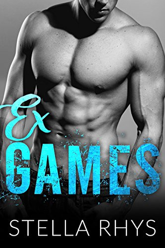Sexy Man on Cover of Ex Games by Stella Rhys