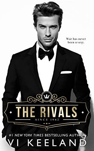 Erotic Enemies to Lovers Novel The Rivals Book Cover showing a hot man in a suit