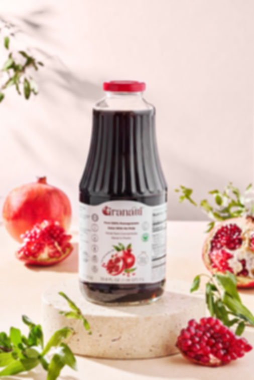 Pure Pomegranate Juice, Filtered — 33.8 Fl Oz (1L) - Pack of 4