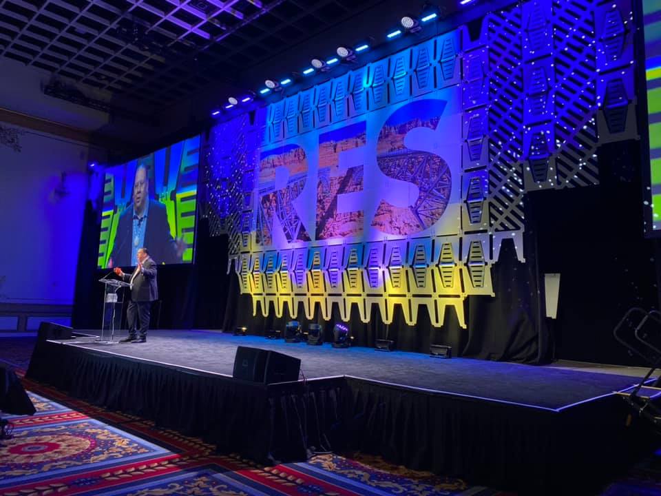 Governor Stephen Roe Lewis of the Gila River Indian Community presents at the Reservation Economic Summit (RES2020).