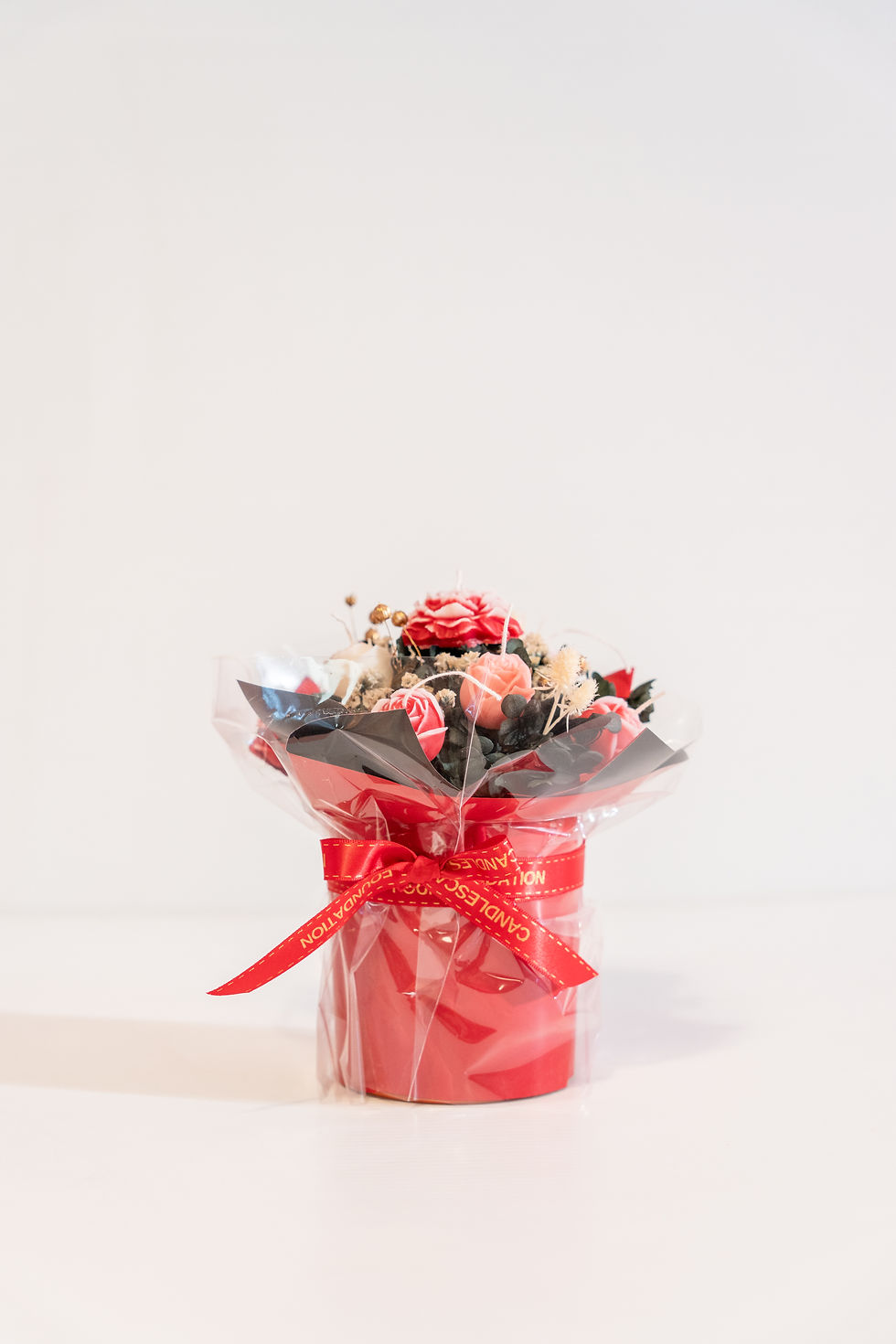 Thumbnail: Table Candle Flower Bouquet (Small)