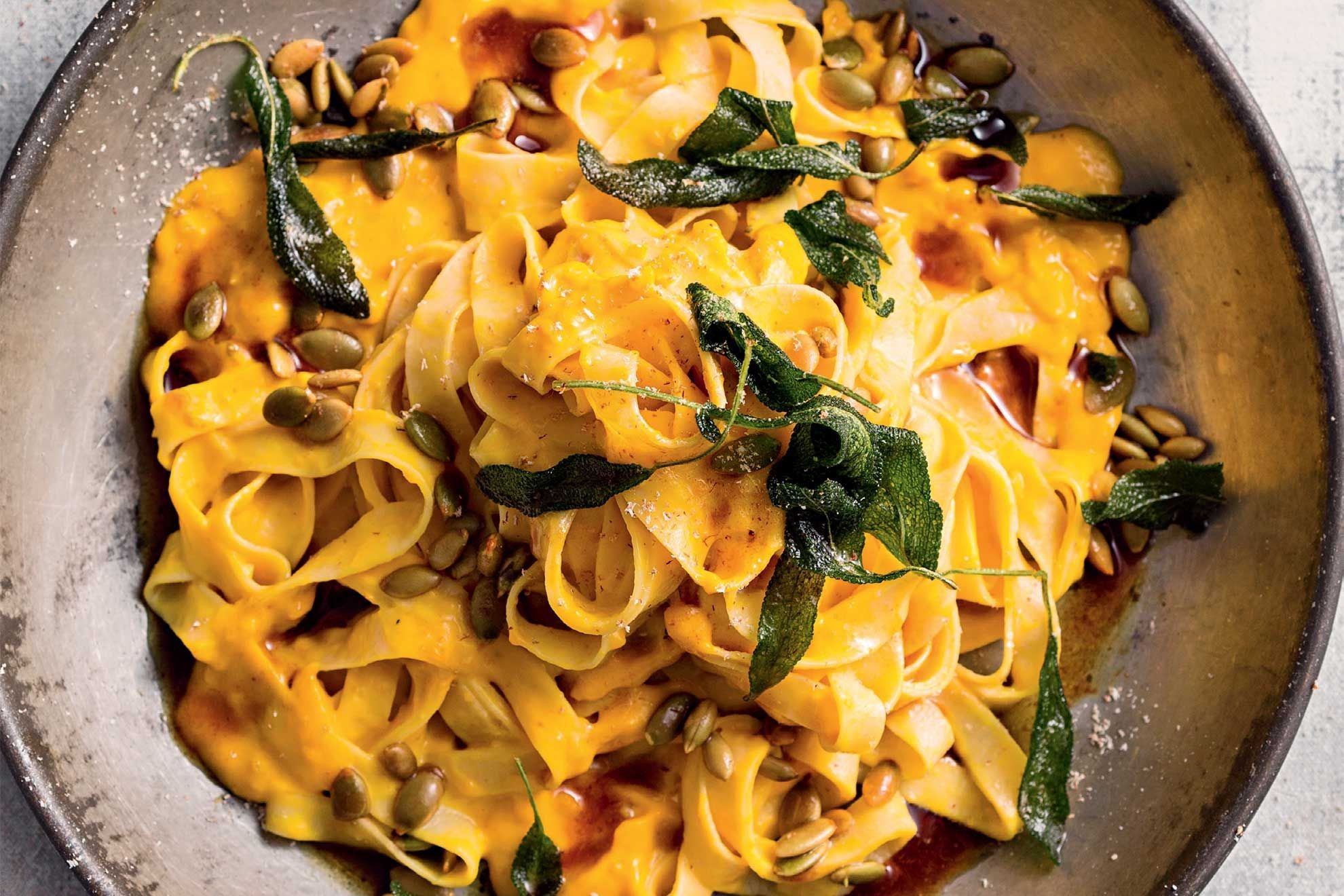 Pumpkin Fettuccine