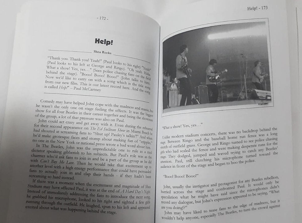 Miniatura: THE BEATLES AT SHEA STADIUM/DAVE SCHWENSEN(Incluye Dedicatoria+Autógrafo)