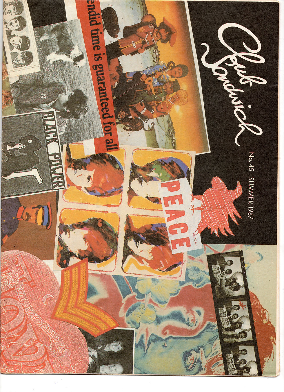 Miniatura: PAUL MCCARTNEY CLUB SANDWICH, Club Fans Magazine Nº45 (1987)