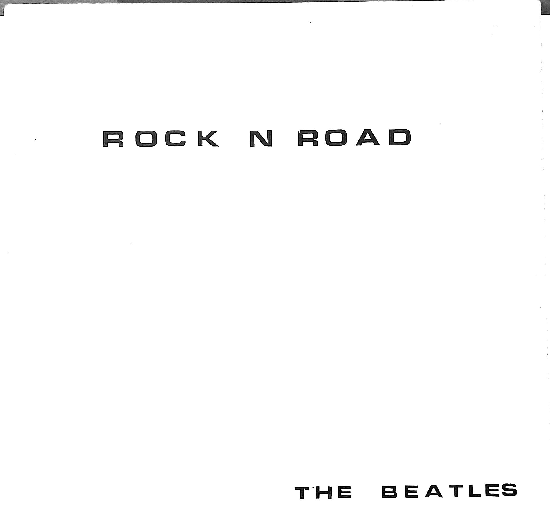 THE BEATLES ROCK N ROAD (VINILO)