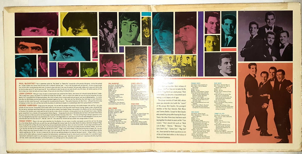 Miniatura: THE BEATLES VS THE FOUR SEASONS (VEE-JAY 2LP 1964)