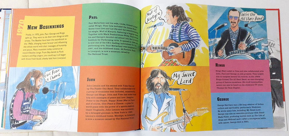 Miniatura: THE BEATLES/MICK MANNING & BRITA GRANSTROM(Libro con Dedicatoria y Autografíado)