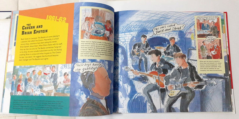 Miniatura: THE BEATLES/MICK MANNING & BRITA GRANSTROM(Libro con Dedicatoria y Autografíado)