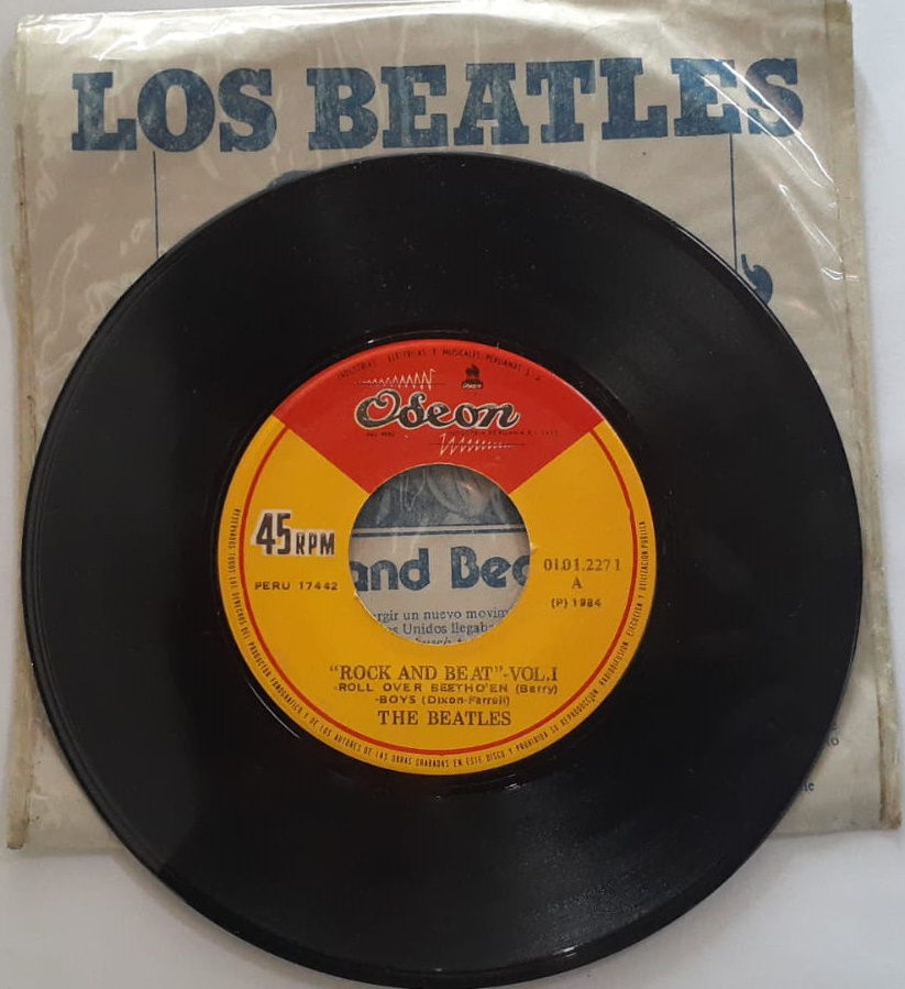 Miniatura: LOS BEATLES ROCK & BEAT VOL.1 (VINILO/EXTEND PLAY)